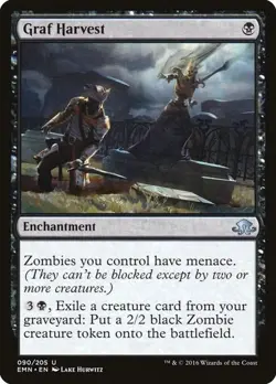 Graf Harvest [Eldritch Moon] Lightly Played Foil - Image 1