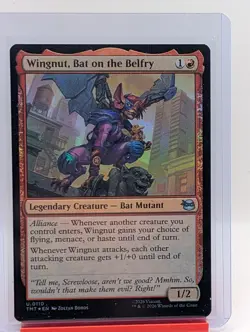Wingnut, Bat on the Belfry #110 Magic Teenage Mutant Ninja Turtles - Image 1