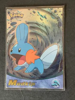 2003 Foil Mudkip, Topps Pokemon Advanced, #58, Pre-Owned - Image 1