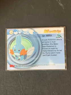 2003 Foil Mudkip, Topps Pokemon Advanced, #58, Pre-Owned - Image 2