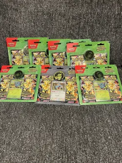 Ascended Heros Pokemon Blister Pack Booster Pack Lot Of 7 - Image 1