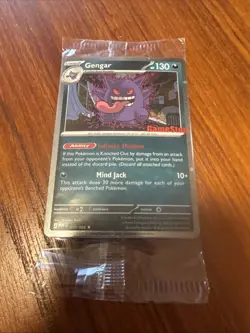 Pokemon TCG Gengar GameStop Promo Sealed - Image 1
