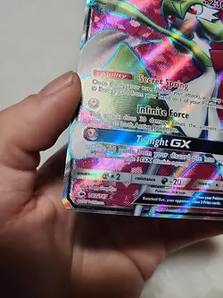 Pokemon Gardevoir GX 140/147 Full Art Holo Card Burning Shadows NM - Image 4