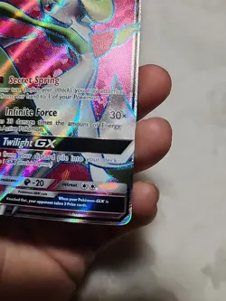 Pokemon Gardevoir GX 140/147 Full Art Holo Card Burning Shadows NM - Image 5