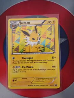 Pokemon Jolteon Black And White BW91 Black Star Promo Holo Rare - Image 1