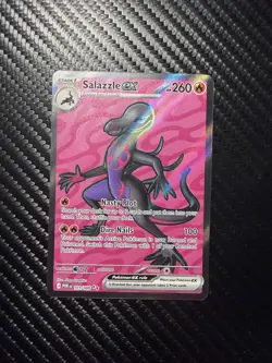 Pokemon Salazzle EX Holo Rare 260 HP POR 101/088 Stage 1 Fire - Image 1