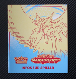 Pokemon Info Heft Buch Spieler Trainer Paradoxrift deutsch Spielanletung - Image 1