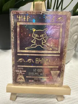 Ancient Mew Pokemon Movie Promo 2000 Holo LP The Power Of One Promo - Image 1