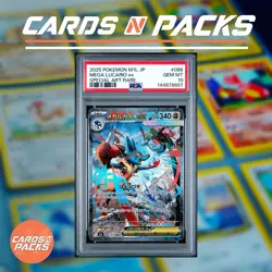 Carte Pokemon Mega Lucario ex 088/063 Japanese Holo Mega Brave PSA 10 GEM MINT - Image 1