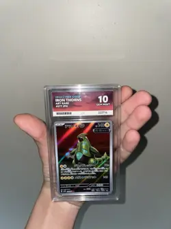 Iron Thorns 077/071 ACE 10 Gem Mint Art Rare Pokemon Cyber Judge Japanese sv5M - Image 1