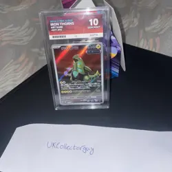 Iron Thorns 077/071 ACE 10 Gem Mint Art Rare Pokemon Cyber Judge Japanese sv5M - Image 2