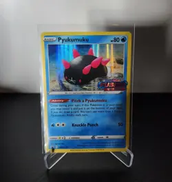Pokemon TCG Pyukumuku SWSH169 Prerelease Stamp Black Star Promo NM/M - Image 1