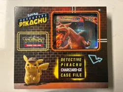 Pokemon Detective Pikachu Charizard-GX Case File Promo Box English 2019 - Image 1