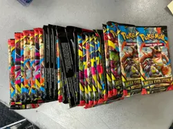 Lot of (26) Pokemon Mega Evolutions Packs - Image 1