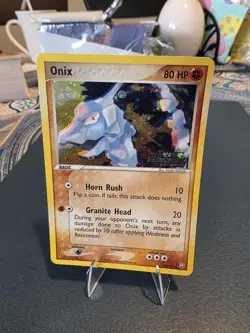 Onix Reverse Holo 69/109 EX Team Rocket Returns Pokemon NM - Image 1