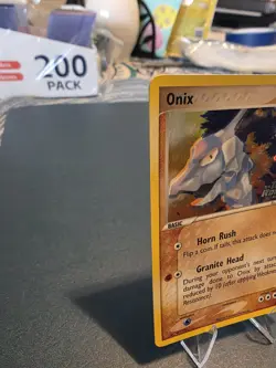 Onix Reverse Holo 69/109 EX Team Rocket Returns Pokemon NM - Image 3