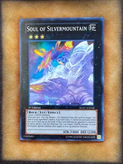 Yugioh Soul of Silvermountain REDU-EN048 Super Rare 1st Ed NM - Image 1