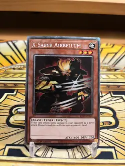 Yugioh X-Sabel Airbellum RA03-EN221 Platinum Secret Rare - Image 1