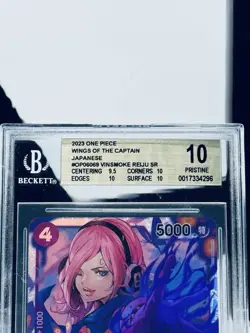 2023 One Piece Wings of Captain Japanese Vinsmoke Reiju SR BGS 10 Pristine - Image 2