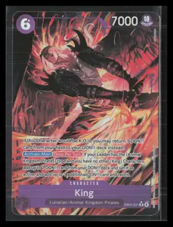#EB04-031 King (Alternate Art) The Azure Sea's Seven 🔥 - Image 1