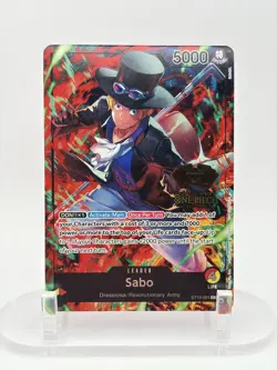One Piece Sabo ST13-001 2nd Anniversary Tournament Winner Promo NM ENGLISH - Image 1