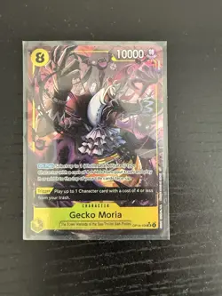 One Piece Gecko Moria Alt Art Super Rare SR - The Azure Sea’s OP14-104 ENGLISH - Image 3