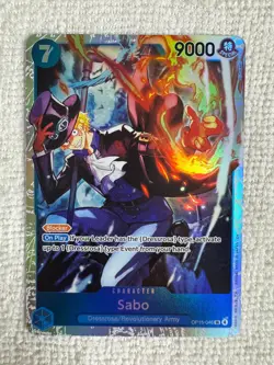 One Piece Sabo (OP15-046) SR Super Rare Adventure On Kami’s Island English NM - Image 1