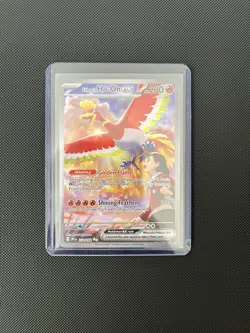 Pokemon TCG Ethans Ho-Oh EX Card Destined Rivals 230/182 - PACK FRESH - Image 3