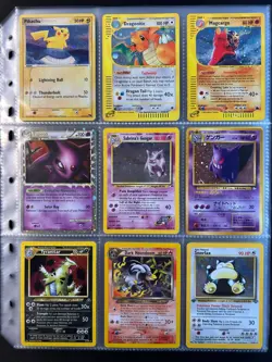 Lot of 135 ALL HOLO Vintage Pokemon Card Binder Collection - Image 2