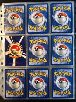 Lot of 135 ALL HOLO Vintage Pokemon Card Binder Collection - Image 3