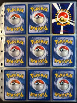 Lot of 135 ALL HOLO Vintage Pokemon Card Binder Collection - Image 5