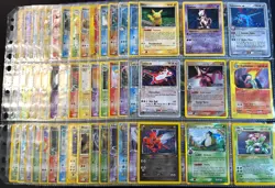 Lot of 135 ALL HOLO Vintage Pokemon Card Binder Collection - Image 1
