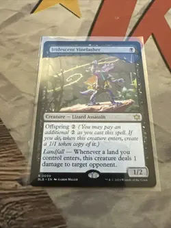 MTG Bloomburrow R Iridescent Vinelasher #0099 - Image 1