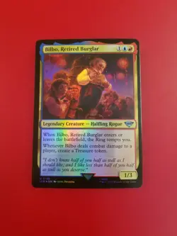 1x Bilbo, Retired Burglar (0196) | FOIL | LTR: Tales of Middle-Earth | MTG Magic - Image 3