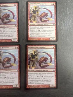 Brighthearth Banneret x4 Morningtide Ex Condition see pics front back - Image 3