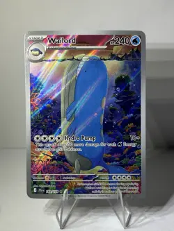 Wailord 162/159 Illustration Rare Pokemon TCG SV Journey Together Near Mint - Image 1