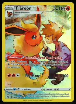 Flareon #TG01/TG30 Brilliant Stars NM/M Pokemon Card - Image 1