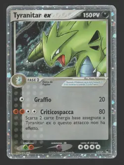 Tyranitar ex Holo POP Serie 1 17/17 ITA - Carta Pokemon Promo - Image 1