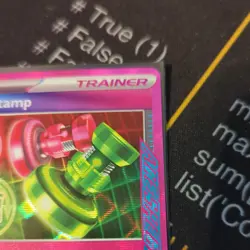 Unfair Stamp 165/167 ACE SPEC Rare Twilight Masquerade Pokemon Holo Near Mint - Image 3