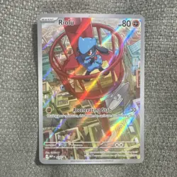 Pokemon Riolu Me: Mega Evolution Promo Full Art Holo 010 Basic 80 HP English - Image 1