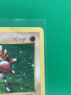 Hitmonchan 7/102 Base Set Shadowless Holo MP Rare WOTC Pokemon TCG Vintage - Image 4