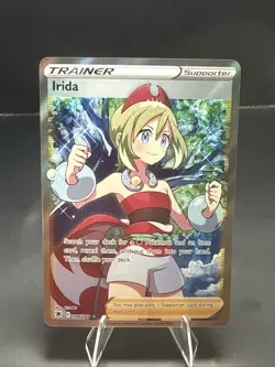 Pokemon Irida Full Art Holo 186/189 Astral Radiance English - Image 2