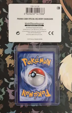 Pokemon TCG Special Delivery Charizard SWSH075 Holo Black Star Promo - Image 2