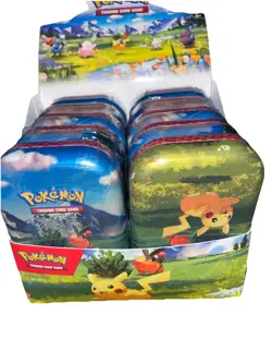 Pokemon TCG Ascended Heroes Mini Tins x10 With Display. - Image 2