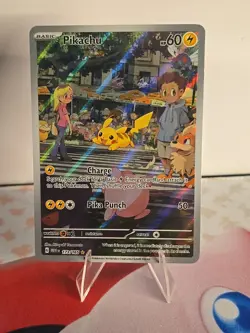 Pikachu 173/165: Scarlet & Violet 151 Illustration Rare Pokemon - Image 1