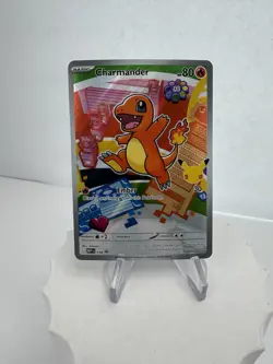 POKEMON FIRST PARTNER CHARMANDER ILLUSTRATION RARE PROMO 038!!!🔥 - Image 1