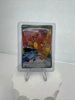 POKEMON FIRST PARTNER CHARMANDER ILLUSTRATION RARE PROMO 038!!!🔥 - Image 3