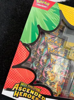 Pokemon TCG Ascended Heroes Premium Poster Collection Mega Lucario Brand New - Image 3