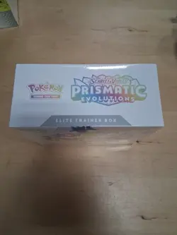 Pokemon Scarlet & Violet Prismatic Evolutions Elite Trainer Box ETB - New/Sealed - Image 2