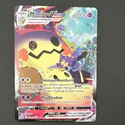 Pokemon Mimikyu VMAX TG17/TG30 Brilliant Stars Holo Ultra Rare 300 HP English - Image 3